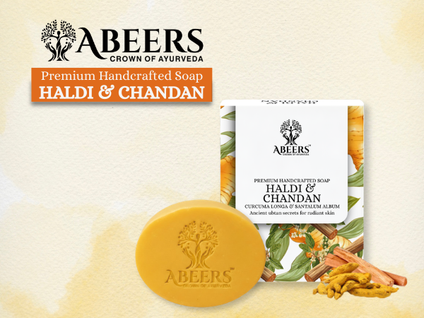 Handmade Haldi Chandan Soap