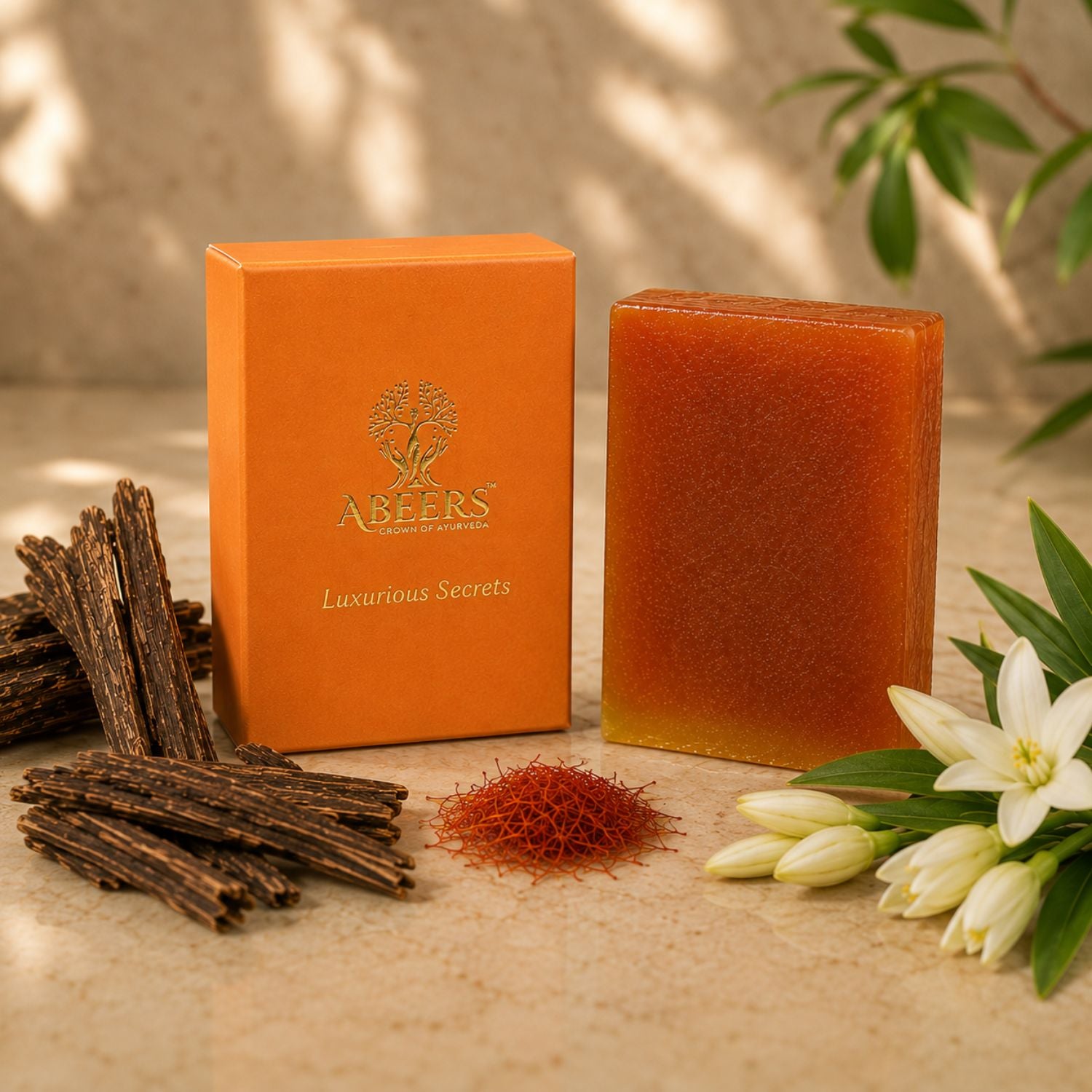 Oud Kesar Kewda Handmade Soap (125g)
