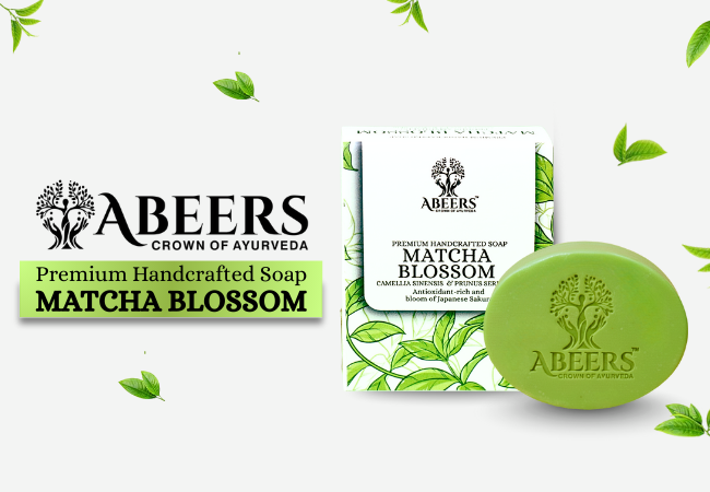 Matcha Blossom Soap