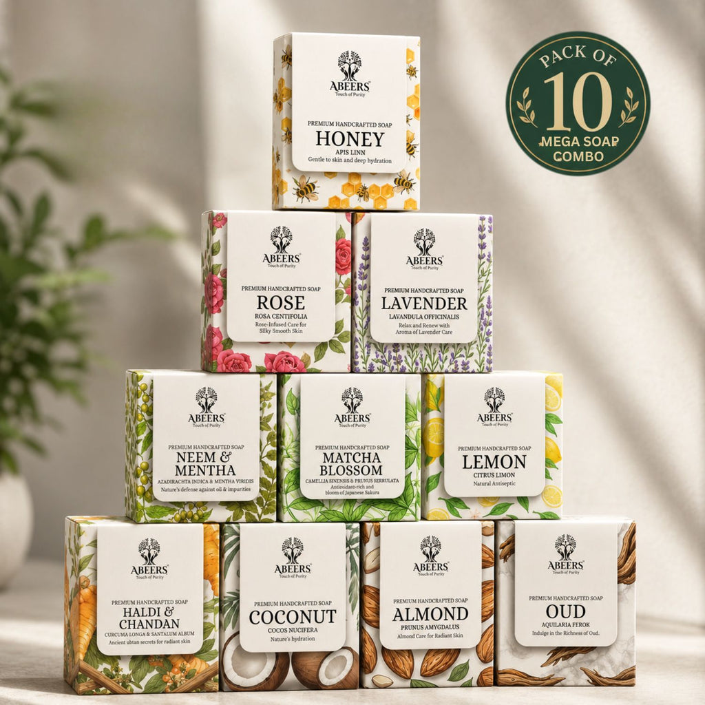 Handmade Mega Soap Combo (10 Bars x 100g)