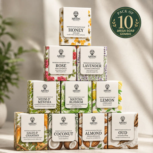 Handmade Mega Soap Combo (10 Bars x 100g)