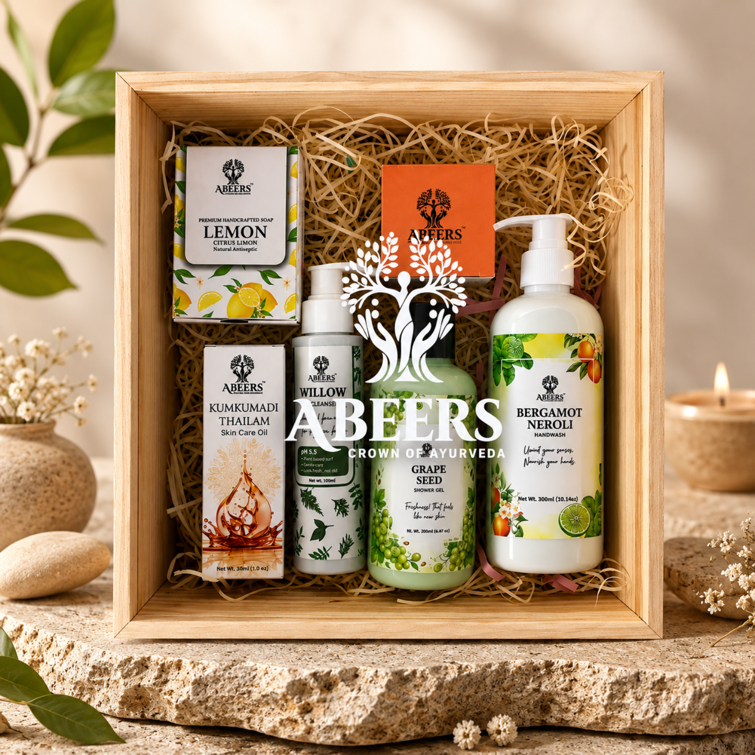 Luxury Ayurvedic Gift Hamper Set of 6