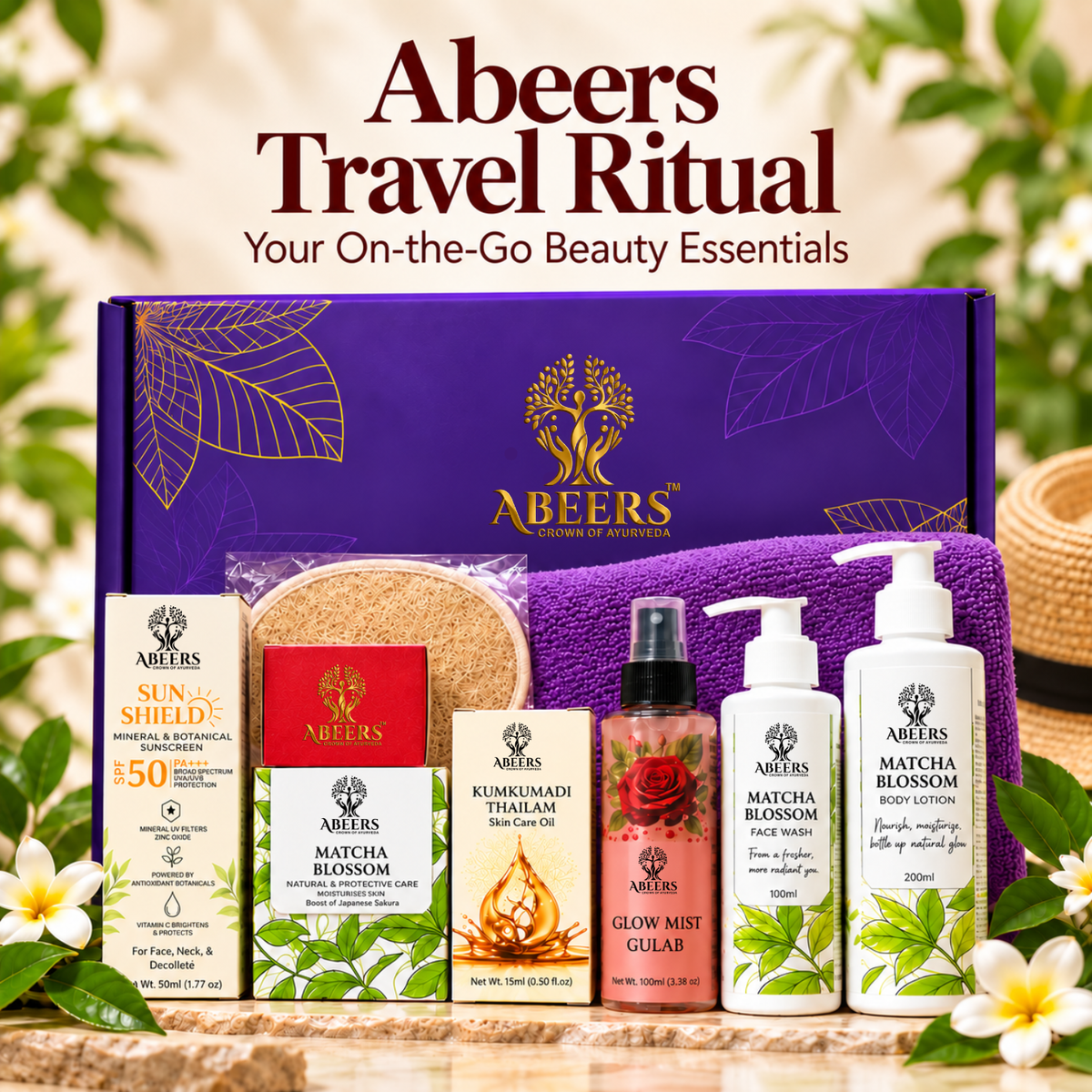 Abeers Travel Ritual Gift Box