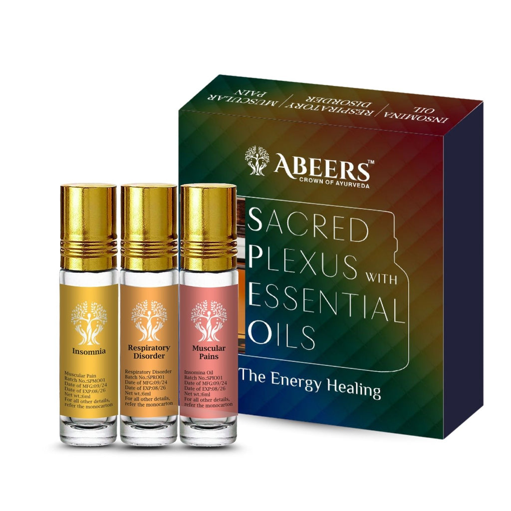 Sacred Plexus Energy Healing Oils 18ml (3 x 6ml)