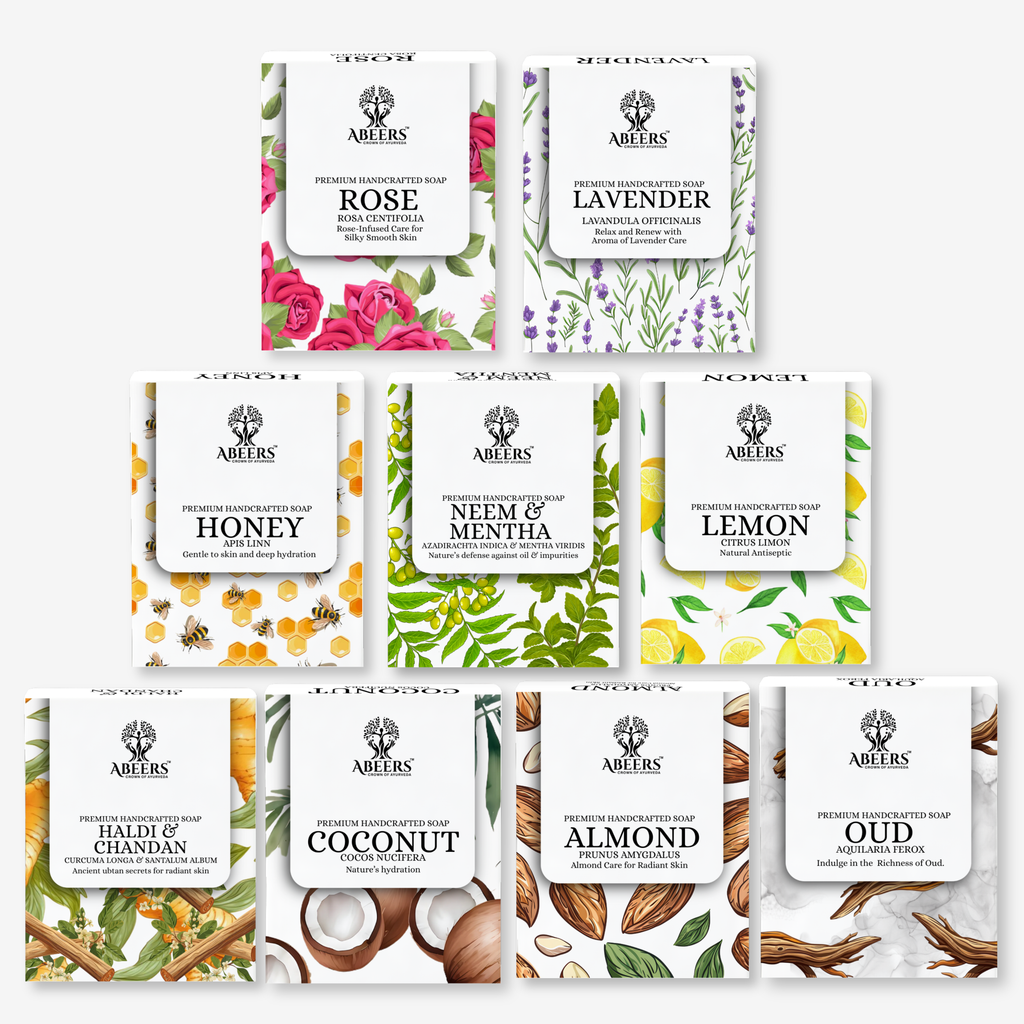 Handcrafted Cold Processed Soap Combo –  (9 x 100g)