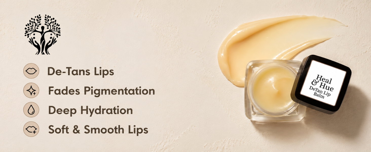 Heal & Hue Detan Lip Balm