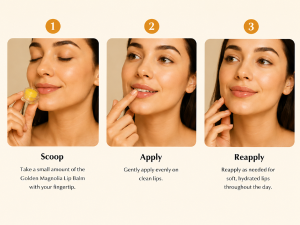 Golden Magnolia Lip Balm