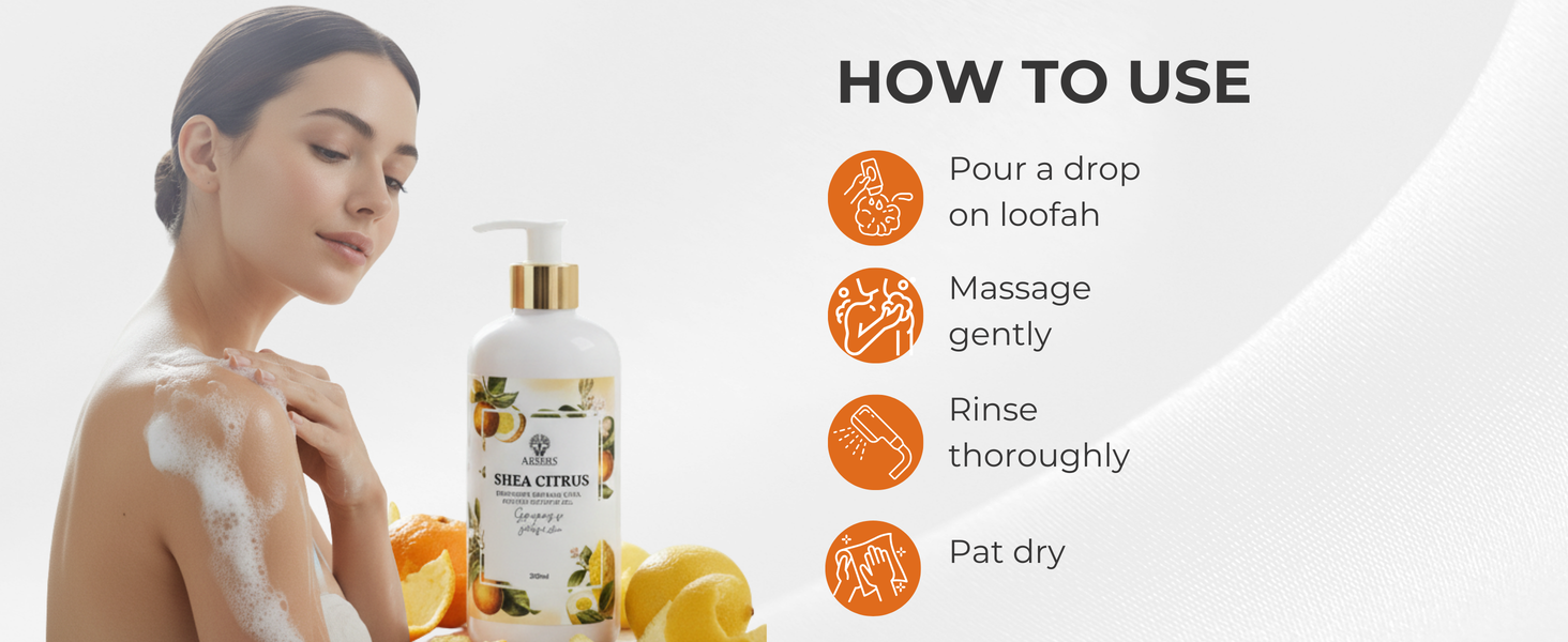 Shea Citrus Shower Gel 300ml