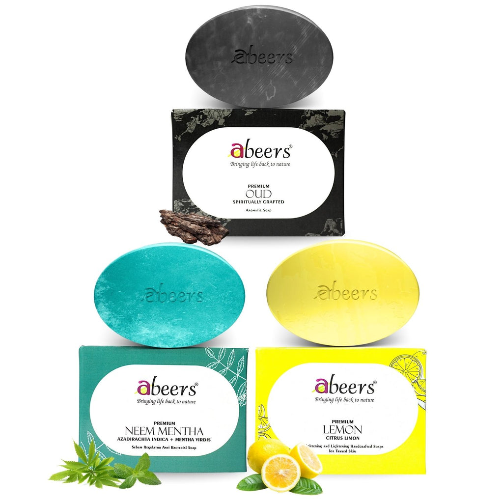 Abeers Cold Processed Soap Combo –  (3 x 100g)