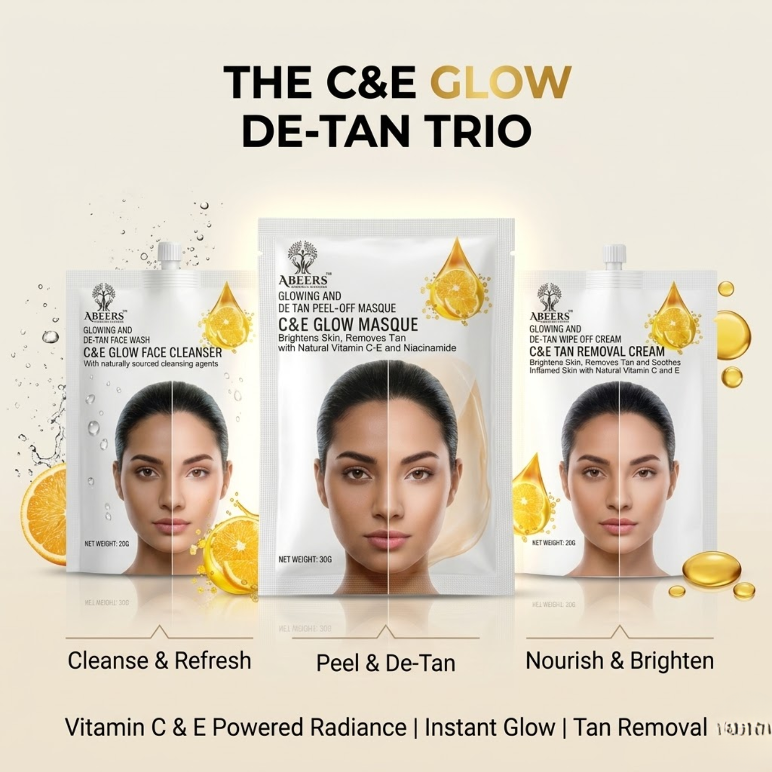 C & E Tan Removal Combo