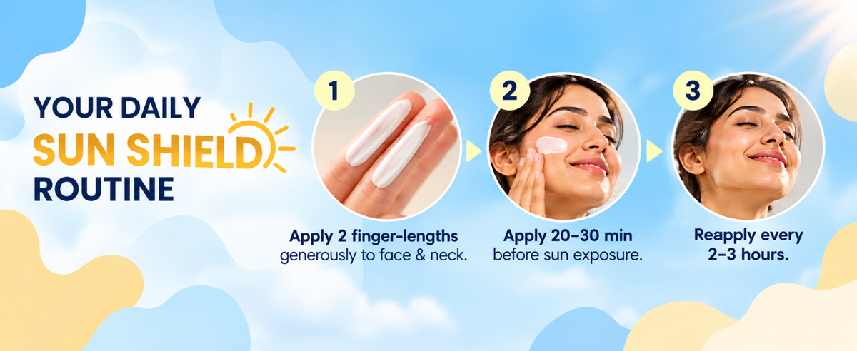 Sun Shield Mineral Sunscreen SPF 50 PA+++