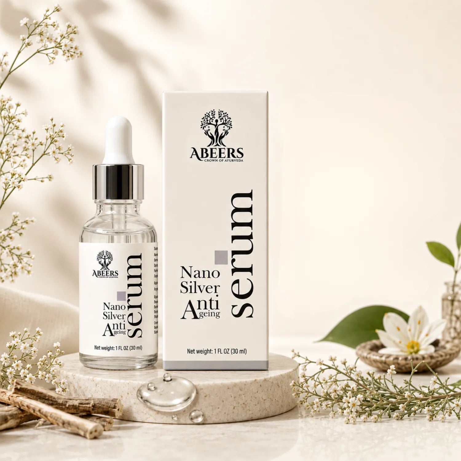 Nano Silver Anti Ageing Serum