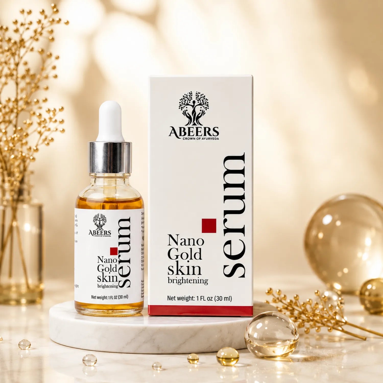 Nano Gold Skin Brightening Serum