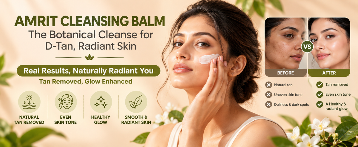 Amrit D-Tan Cleanser Cream (250gm)