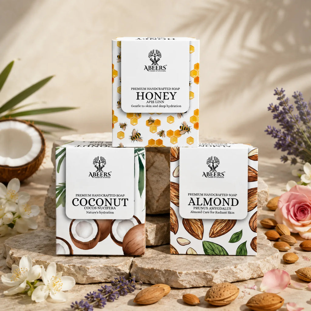 Cold Processed Soap Combo – Almond, Honey & Coconut (3 x 100g)