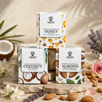 Cold Processed Soap Combo – Almond, Honey & Coconut (3 x 100g)