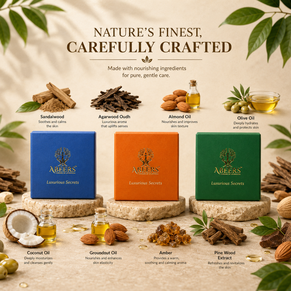 Oud Luxury Soap Gift Set (Pack of 3)