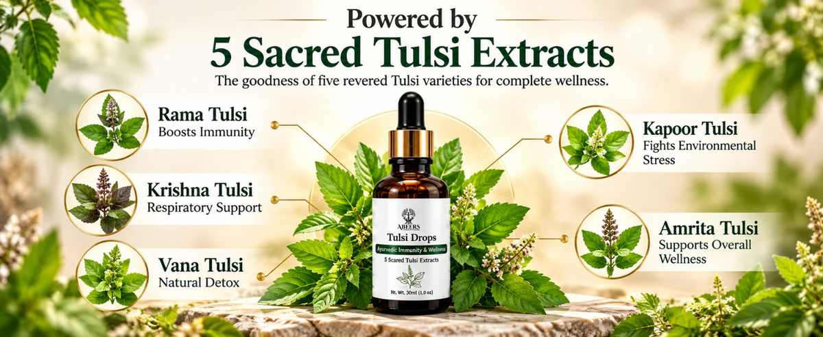 Abeers Panch Tulsi Drops
