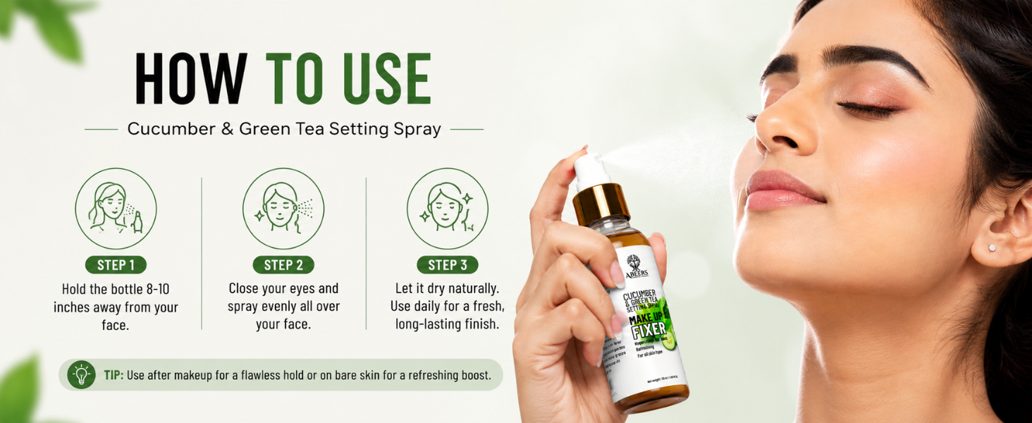 Fresh-Glow Makeup Sealing Spray