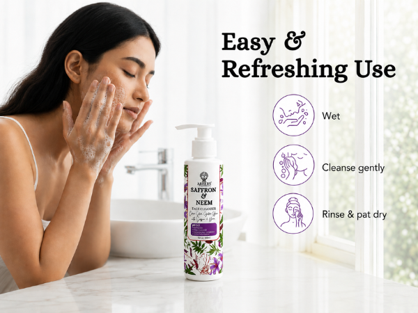 Saffron & Neem Face Cleanser