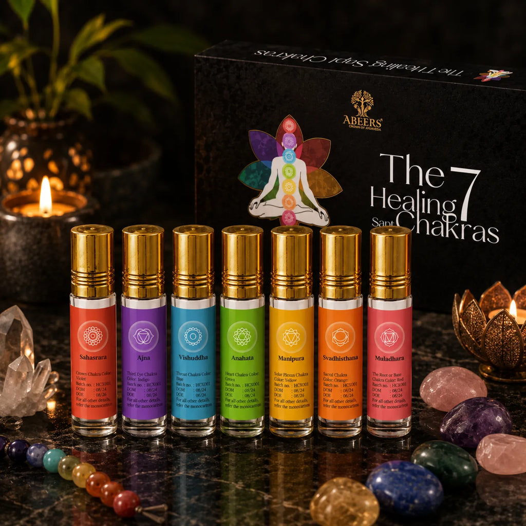 7 Chakras Healing Oil Set 42ml (7 x 6ml)