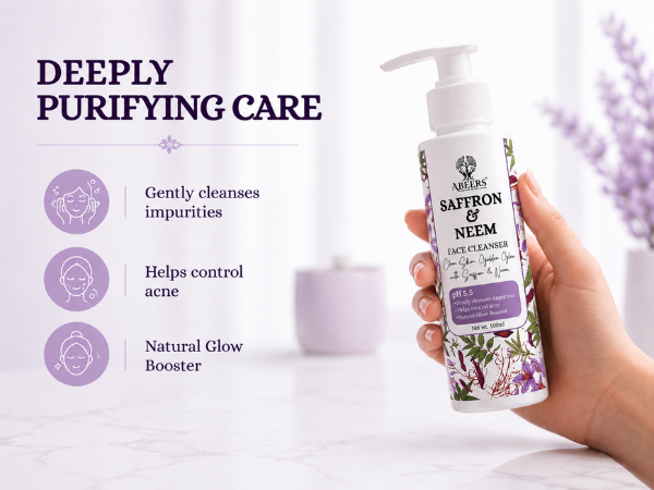 Saffron & Neem Face Cleanser