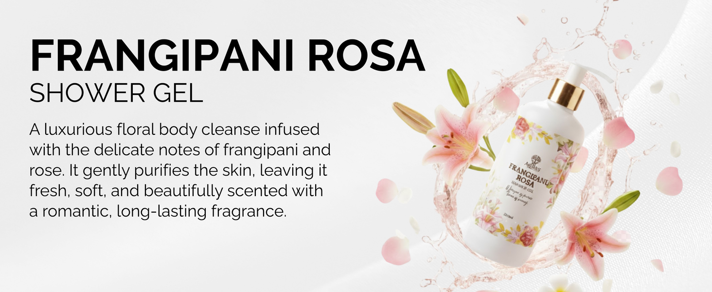 Frangipani Rosa Shower Gel 300ml
