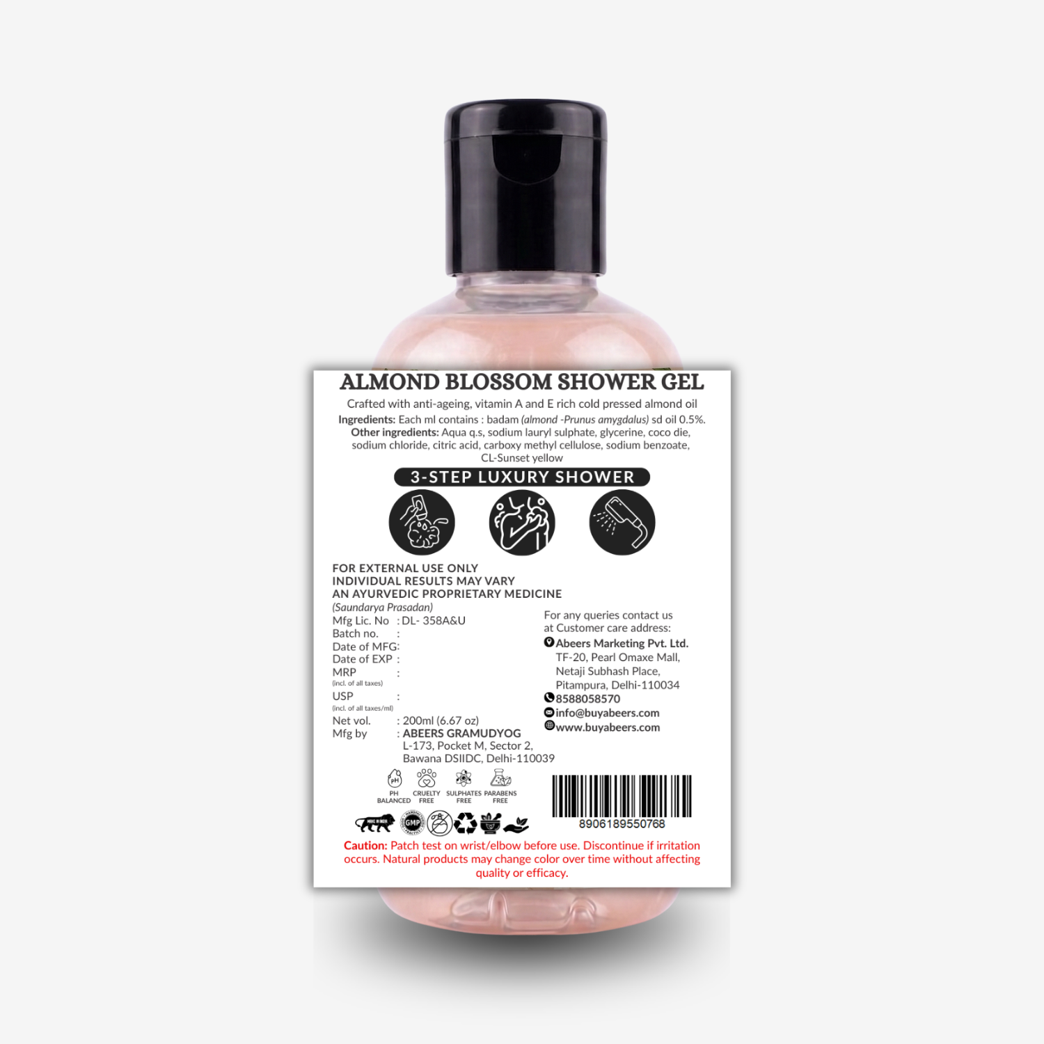 Almonds Body Wash