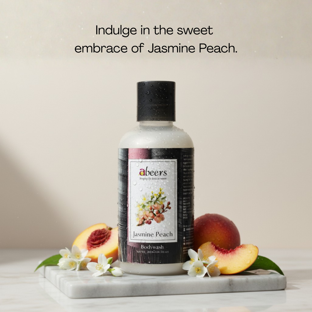 Abeers Jasmine Peach Body Wash