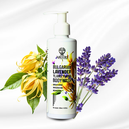 Abeers Bulgarian Lavender & Ylang Ylang Body Wash (200ml)