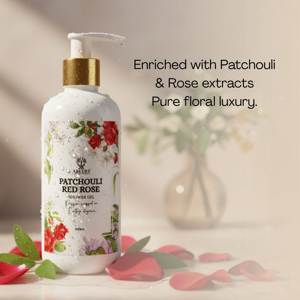 Patchouli Red Rose Shower Gel