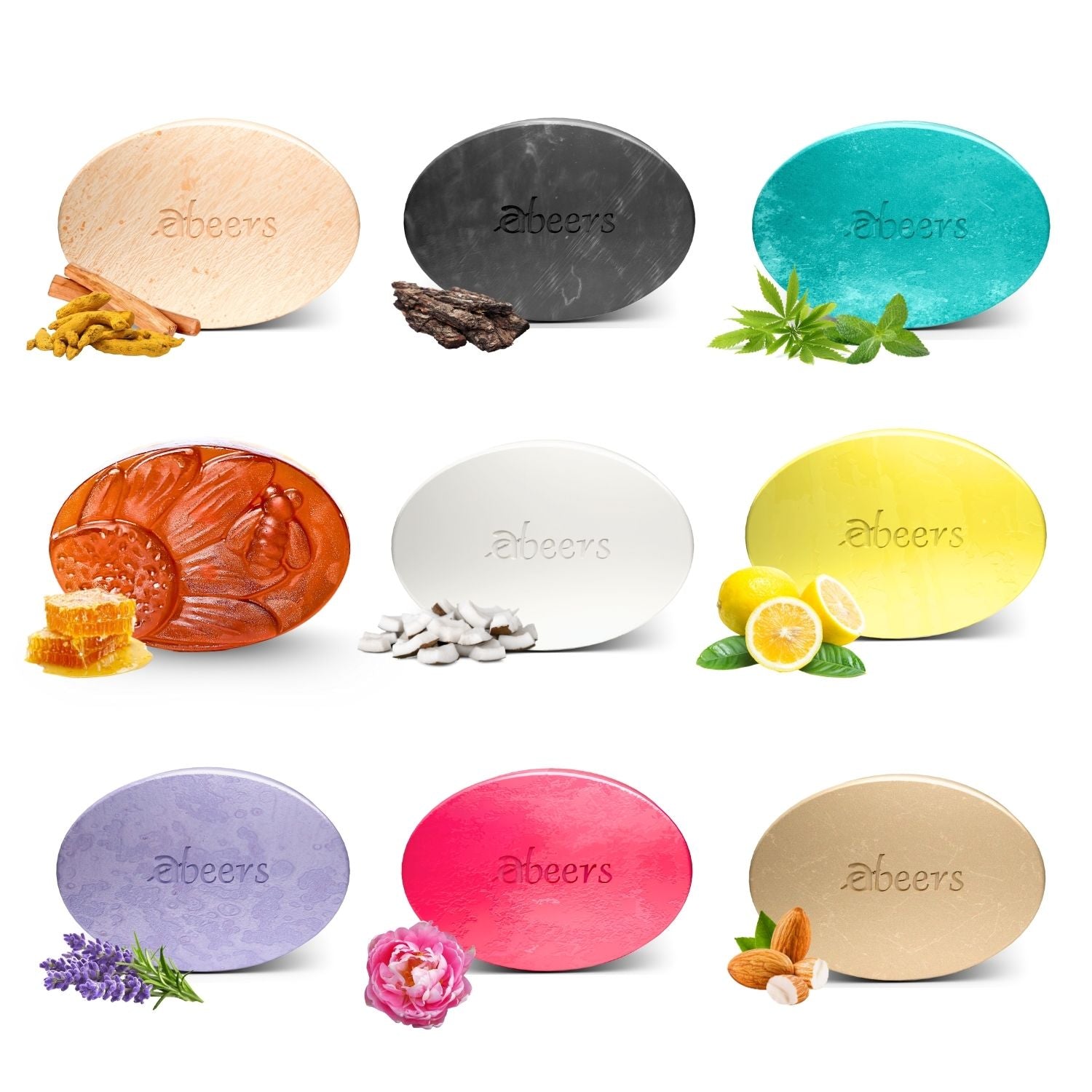 Abeers Soap Combo –  (9 x 100g)