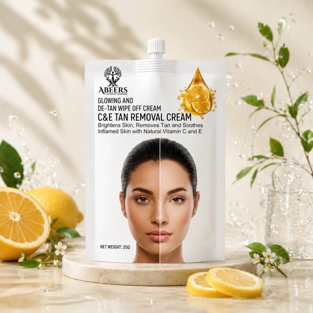 De-Tan Removal Cream with Vitamin C & E