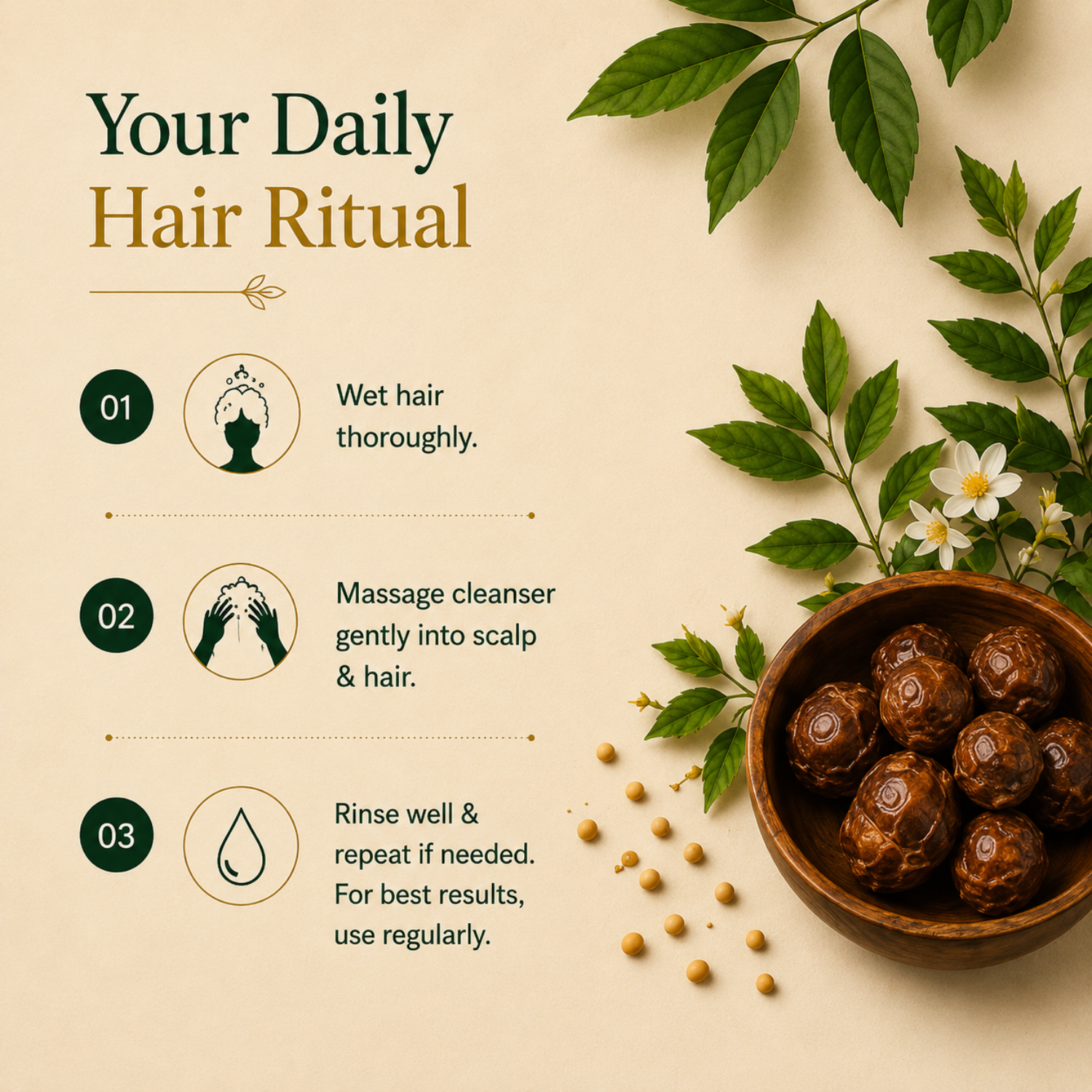 Sat Reetha Hair Cleanser – 500ml
