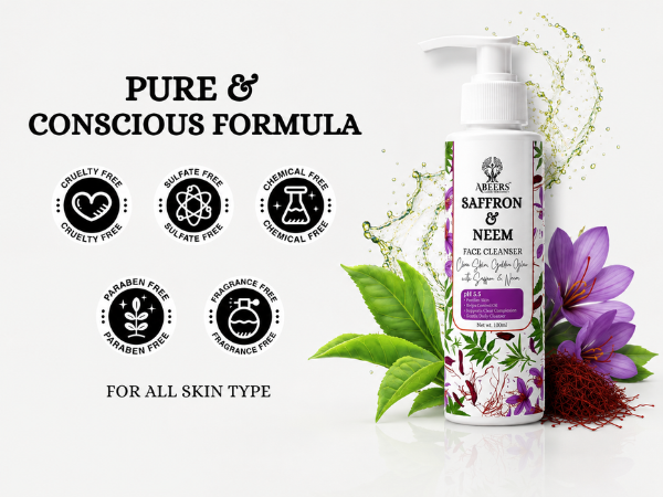 Saffron & Neem Face Cleanser