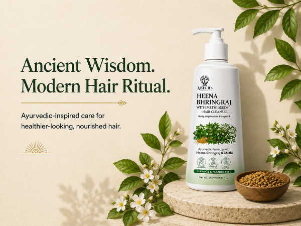 Heena Bhringraj Hair Cleanser with Methi Seeds – 500ml
