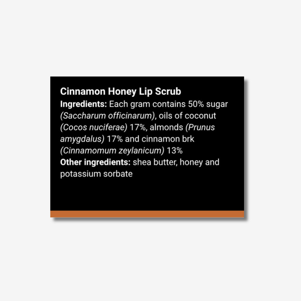 Cinna Bloom Lip Scrub