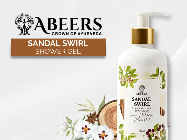 Sandal Swirl Shower Gel 300ml