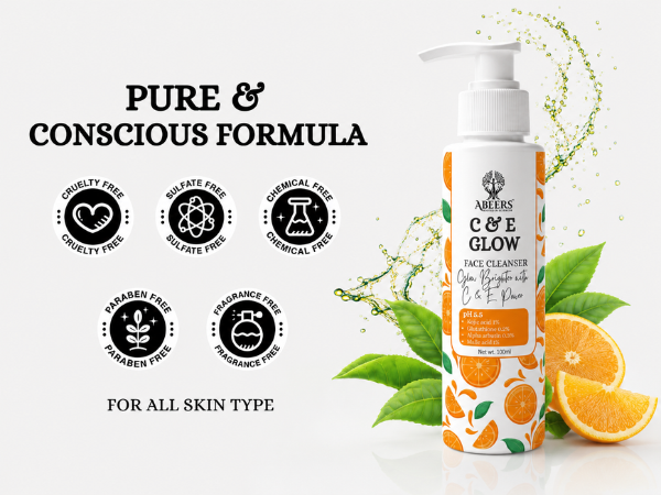 C & E Glow Face Cleanser
