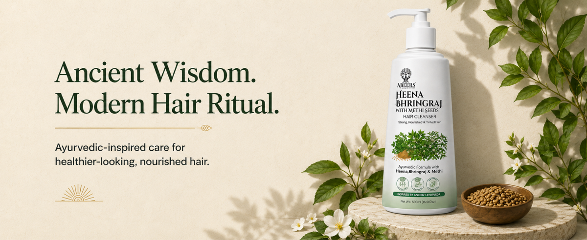 Heena Bhringraj Hair Cleanser with Methi Seeds – 500ml