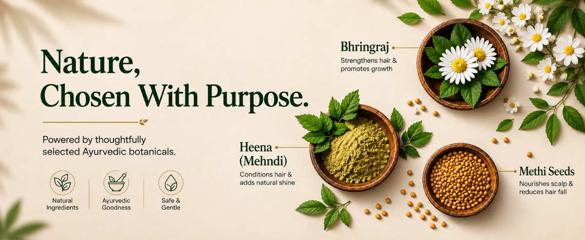 Heena Bhringraj Hair Cleanser with Methi Seeds – 500ml