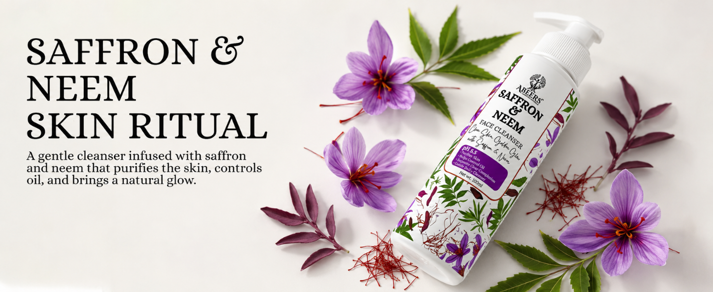 Saffron & Neem Face Cleanser