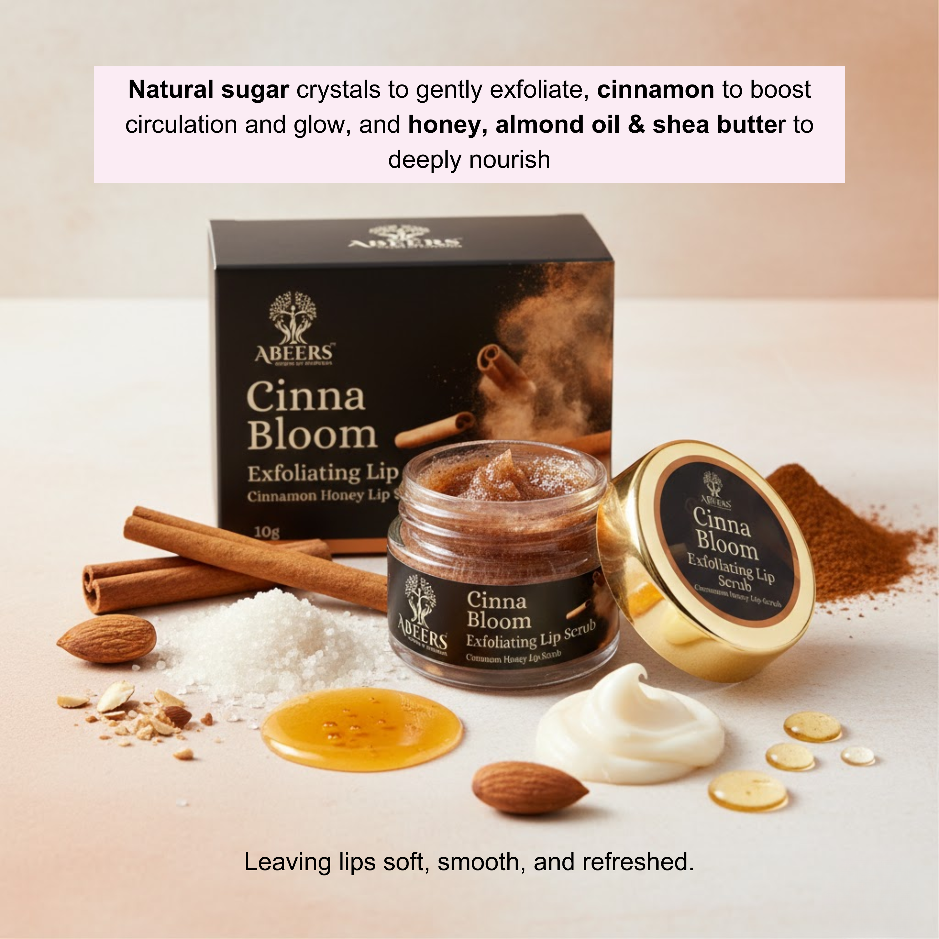 Cinna Bloom Lip Scrub