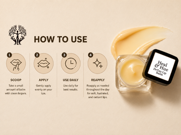 Heal & Hue Detan Lip Balm
