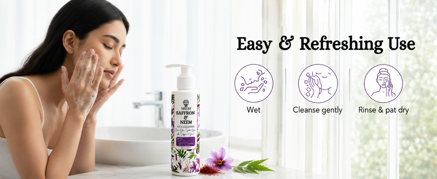 Saffron & Neem Face Cleanser