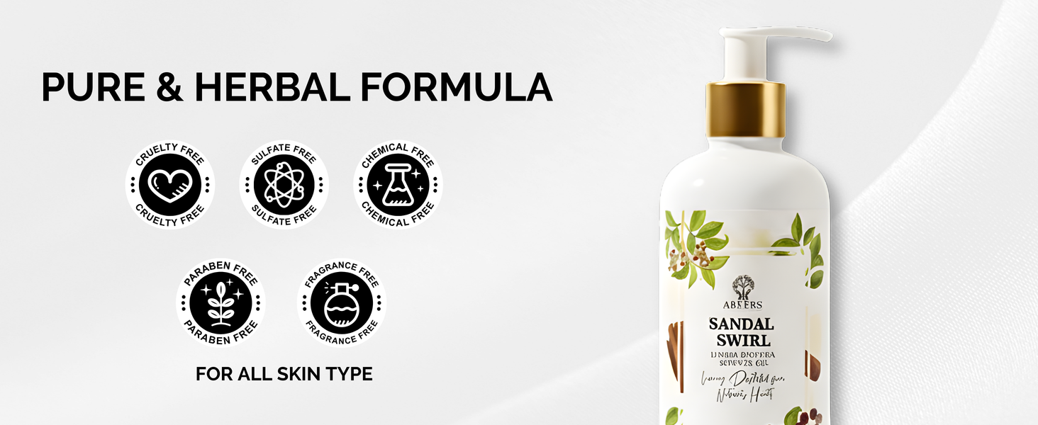 Sandal Swirl Shower Gel 300ml