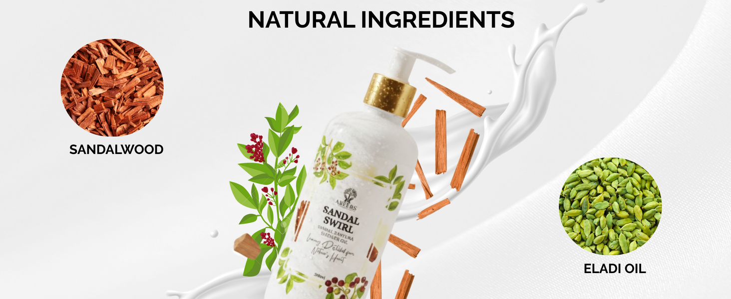 Sandal Swirl Shower Gel 300ml