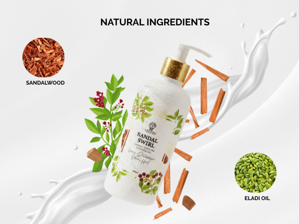 Sandal Swirl Shower Gel 300ml