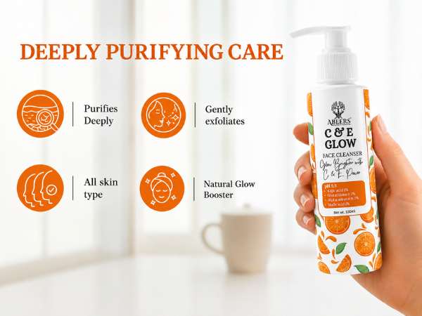 C & E Glow Face Cleanser