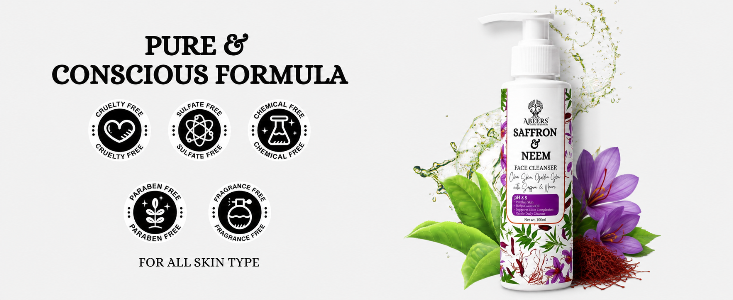 Saffron & Neem Face Cleanser
